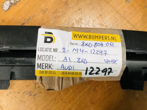 Bumper Spoiler Audi A1 8X0807061 Bumperlip 2-M4-12297