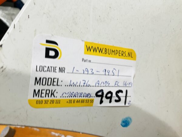 BUMPER Mercedes A Klasse W176 AMG Facelift 2016-2019 6xpdc VOORBUMPER 1-A3-9951z