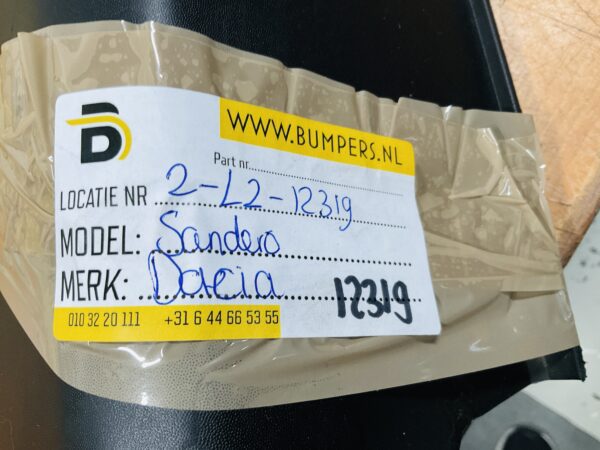 Zijskirts Dacia Sandero 764269731R Rechts Dorpel 2-L2-12319
