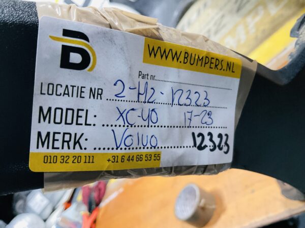 Bumper Volvo XC40 XC-40 2017-2023 31449333 Achterbumperlip 2-H2-12323