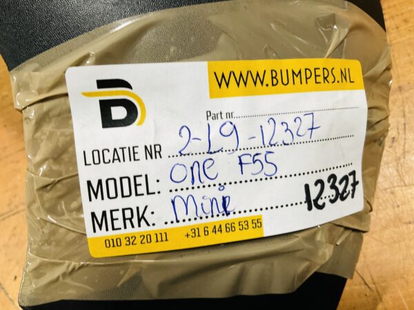 Bumper Mini One F55 7318826 Spoiler Achterbumperlip 2-L9-12327