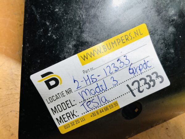 Bumper Tesla Model 3 6xpdc Achterbumper 2-H5-12333