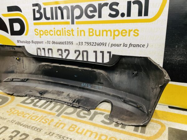 Bumper Volkswagen Polo 6c 4xpdc 2014-2017  Achterbumper 2-H5-12339
