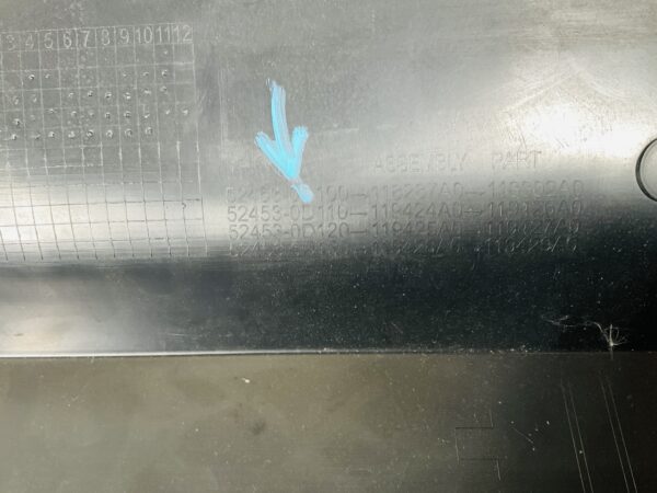 Bumper Toyota Yaris Cross 52453-0D100 Achterbumper 2-H5-12341