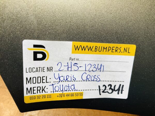 Bumper Toyota Yaris Cross 52453-0D100 Achterbumper 2-H5-12341