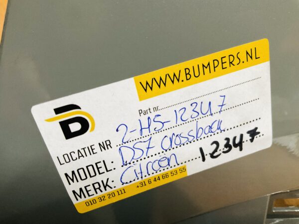 Bumper Citroen DS7 Crossback 99899247 Achterbumper 2-H5-12347