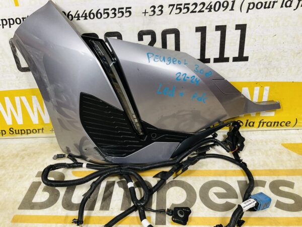 Bumper LED Peugeot 308 2022-2024  Rechts Bumper PDC 2-M6-12250
