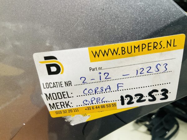 BUMPER Opel Corsa F 4xpdc 2019-2024 VOORBUMPER 2-i2-12253z