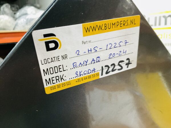Bumper Skoda Enyaq 4xpdc 2020-2024 Achterbumper 2-H5-12257