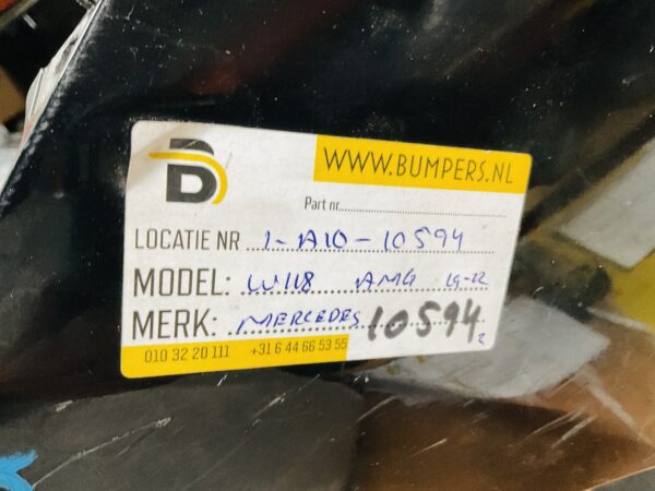 BUMPER Mercedes CLA W118 AMG 6xpdc 2019-2023 VOORBUMPER 1-A10-10594z