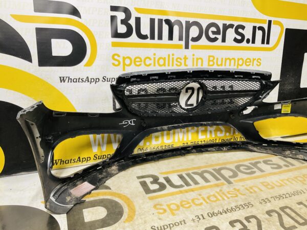 BUMPER Mercedes C Klasse W205 AMG 6xpdc 2014-2017 VOORBUMPER 1-A9-6601z