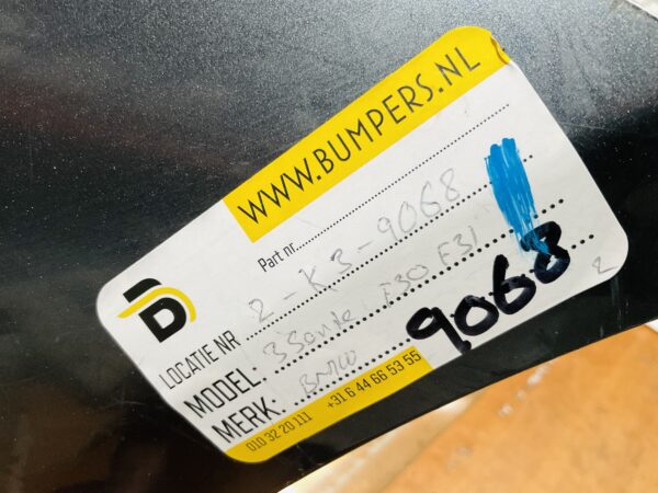 BUMPER BMW 3 Serie F30 F31 Normaal VOORBUMPER 2-K3-9068z