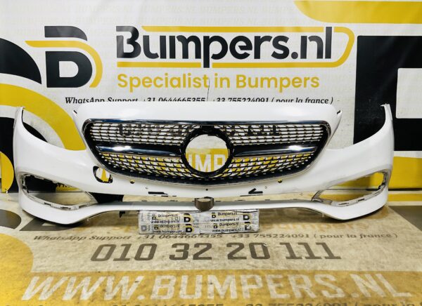 BUMPER Mercedes E Klasse W213 Normaal 6xpdc 2016-2021 VOORBUMPER 1-A8-10599z