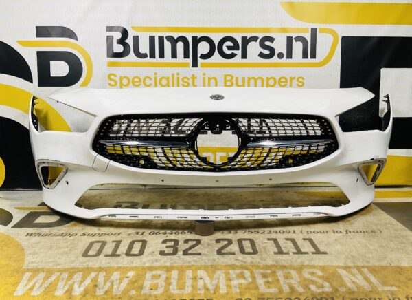 BUMPER Mercedes CLA Klasse W118 Normaal 6xpdc 2019-2023 VOORBUMPER 1-B5-5344z