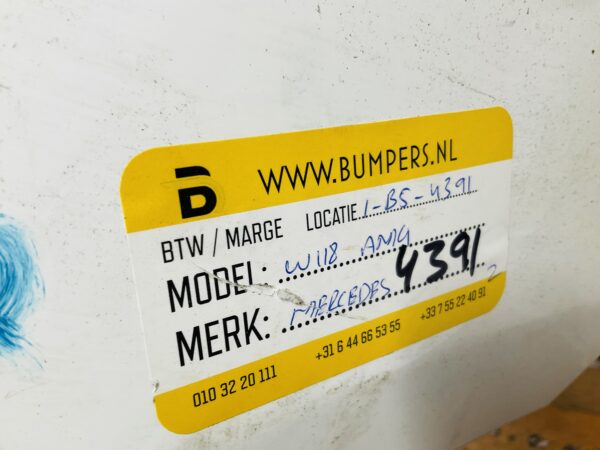 BUMPER Mercedes CLA W118 AMG 6xpdc 2019-2023 VOORBUMPER 1-B5-4391z