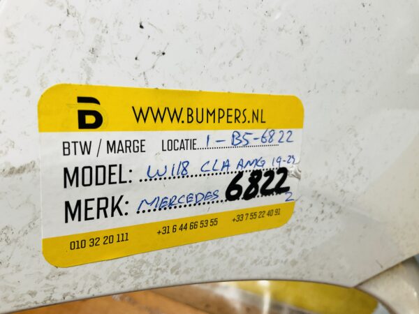 BUMPER Mercedes CLA W118 AMG 2019-2023 VOORBUMPER 1-B5-6822z