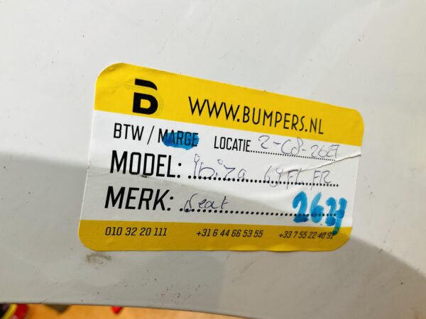 Bumper Seat Ibiza 6J Facelift FR 2012-2017 Voorbumper 2-C8-2627