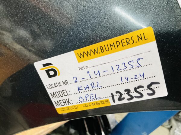 BUMPER Opel Karl 2014-2024 VOORBUMPER 2-i4-12355z