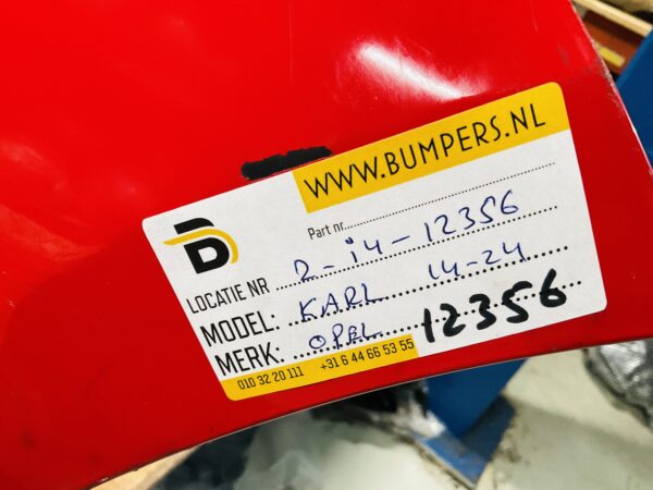 BUMPER Opel Karl 2014-2024 VOORBUMPER 2-i4-12356z