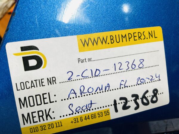 BUMPER Seat Arona Facelift 2020-2024  VOORBUMPER 2-C10-12368z
