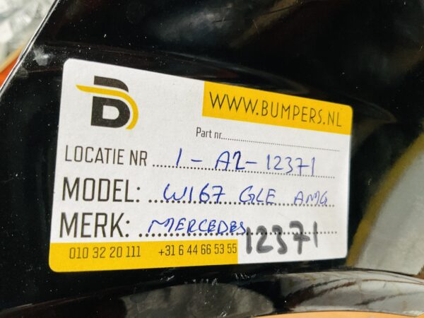 BUMPER Mercedes GLE W167 AMG A2138850038 VOORBUMPER 1-A8-12370z