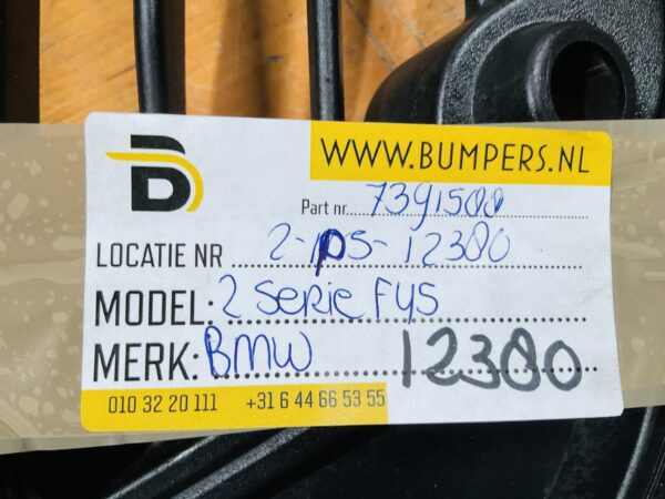 Grill Rooster BMW 2 Serie F45 7391588 Voorbumper Rooster 2-P5-12380