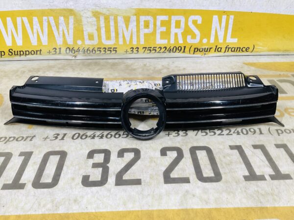 Grill Rooster Volkswagen Gplf 6 2008-2012 5K0853653 Voorbumper Grill 2-P5-12384