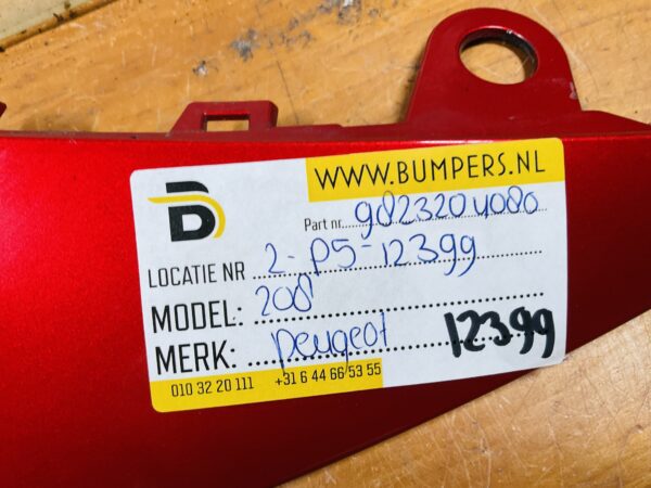 Bovenste Peugeot 208 2019-2021 9823204080 Voorbumper Grill 2-P5-12399