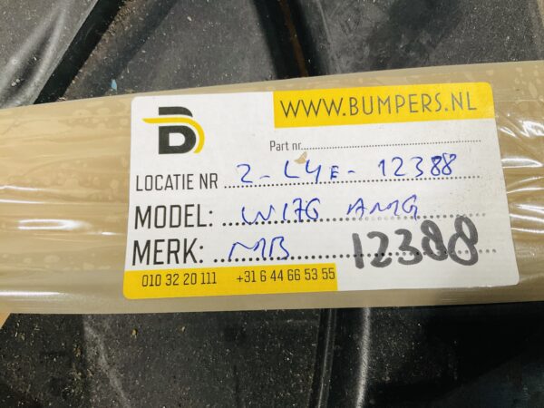 Onderplaat Mercedes A Klasse W176 AMG 2012-2019 A1768850736 Bumperlip 2-L4E-12388