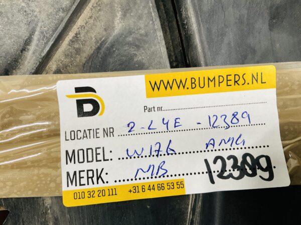 Onderplaat Mercedes A Klasse W176 AMG 2012-2019 A1768850736 Bumperlip 2-L4E-12389