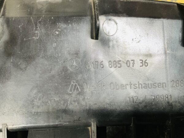 Onderplaat Mercedes A Klasse W176 AMG 2012-2019 A1768850736 Bumperlip 2-L4E-12391