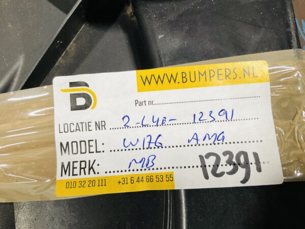 Onderplaat Mercedes A Klasse W176 AMG 2012-2019 A1768850736 Bumperlip 2-L4E-12391