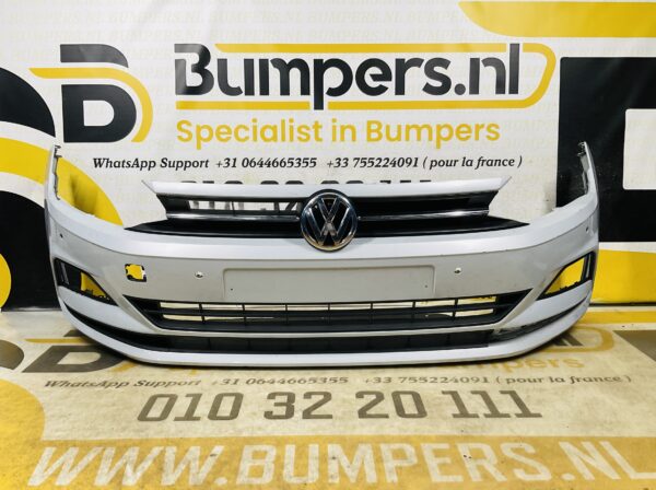 BUMPER Volkswagen Polo 2G 6xpdc 2017-2021 VOORBUMPER 1-C3-7420z