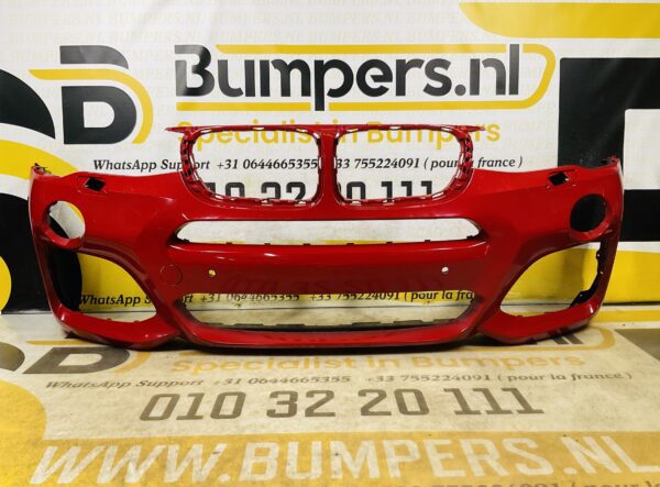 BUMPER BMW X3 F25 M Sport 2014-2017 kls 4xpdc  VOORBUMPER 2-K5-12398z