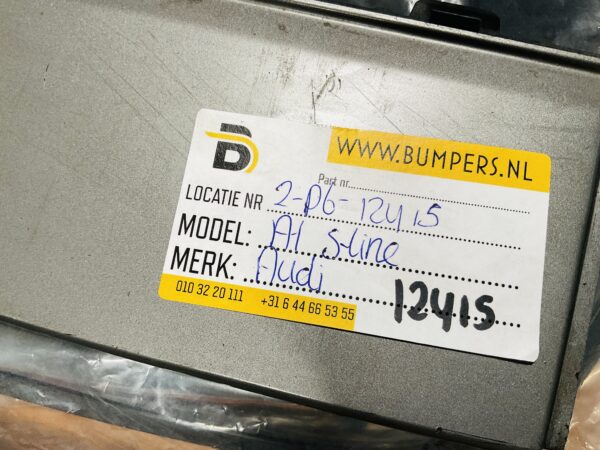 Bumperlip Audi A1 Sline -Line 82A807719 Voorbumperlip 2-P6-12415