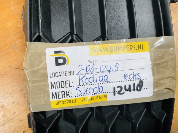 Grill Rooster Skoda Kodiaq Rechts 565807368C Bumper Rooster 2-P6-12418