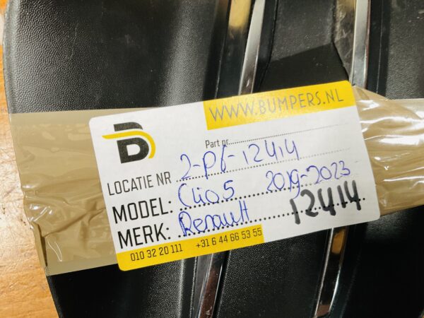 Rooster Renault Clio 5 2019-2023 2633681740R Bumper Rooster 2-P6-12414
