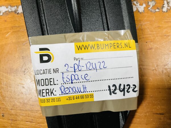 Rooster Renault Espace 622576315R Bumper Rooster 2-P6-12422