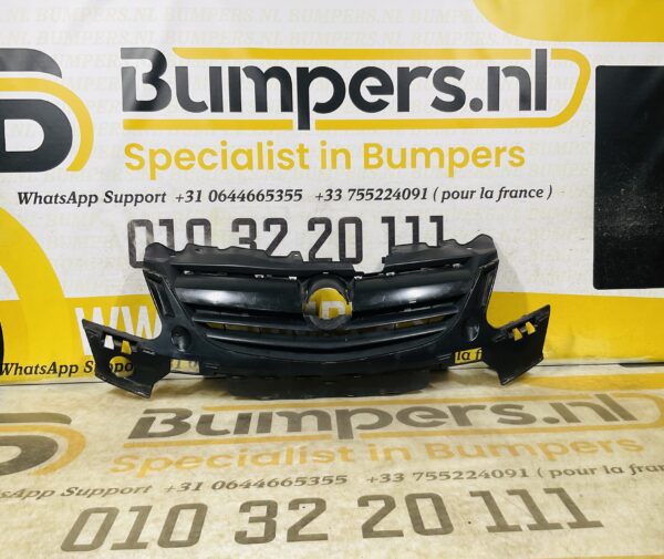 Rooster Opel Corsa D Grill 2007-2010 13179940 Grill Bumper Rooster 2-M4-12429
