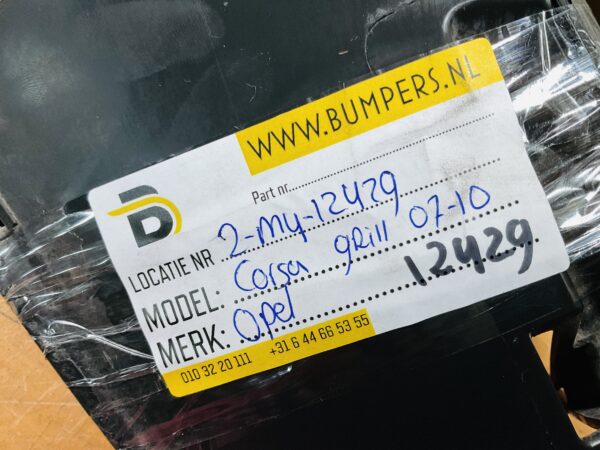 Rooster Opel Corsa D Grill 2007-2010 13179940 Grill Bumper Rooster 2-M4-12429