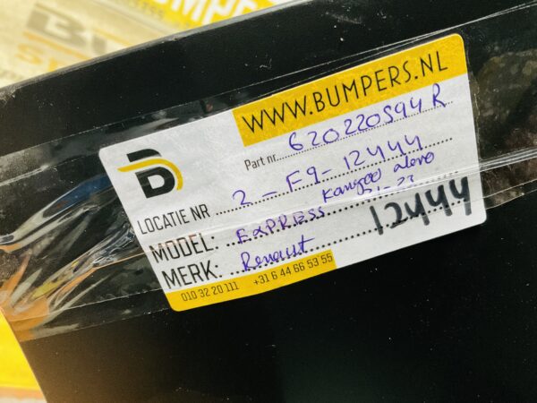 BUMPER Renault Express Kangoo 2021-2023 620220594R VOORBUMPER 2-F9-12444z