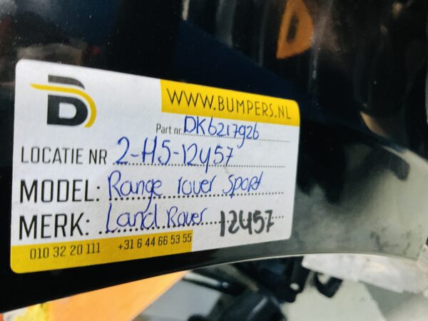 Bumper Range Rover Sport pdc DK6217926 Achterbumper 2-H5-12457