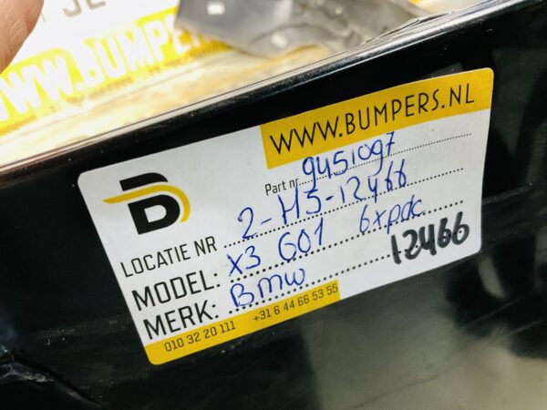 Bumper BMW x3 G01 6xpdc 9451097 Achterbumper 2-H5-12466