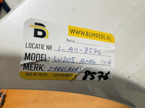 BUMPER Mercedes C Klasse W205 AMG 2014-2017 VOORBUMPER 1-A4-8576z