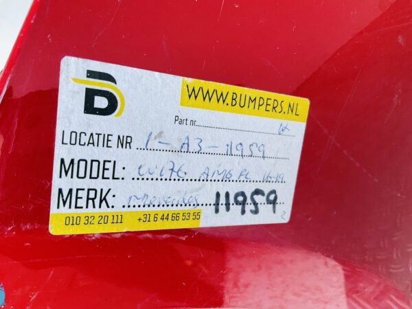 BUMPER Mercedes A Klasse W176 AMG Facelift 2016-2019 VOORBUMPER 1-A3-11959z