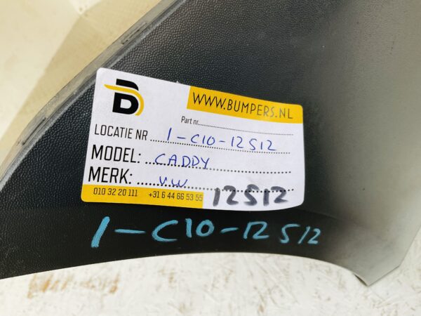 BUMPER Volkswagen Caddy 2K0807231 VOORBUMPER 1-C10-12512z