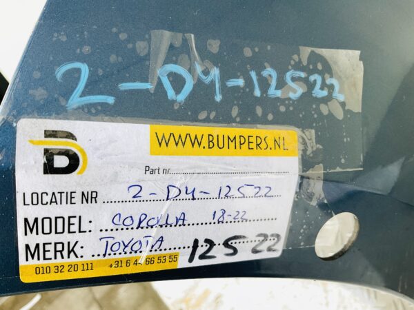 BUMPER Toyota Corolla 6xpdc 2018-2023 VOORBUMPER 2-D4-12522z