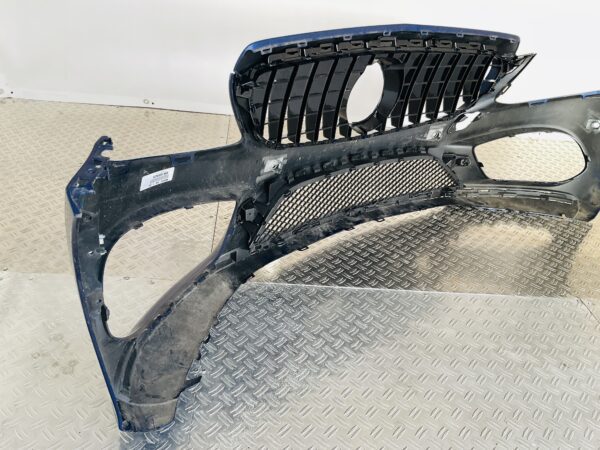 BUMPER Mercedes C Klasse W205 AMG GT Grill 6xpdc 2014-2017 VOORBUMPER 1-A4-8575z