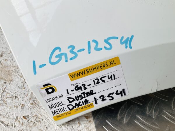 BUMPER Dacia Duster 2017-2020 VOORBUMPER 1-G3-12541z