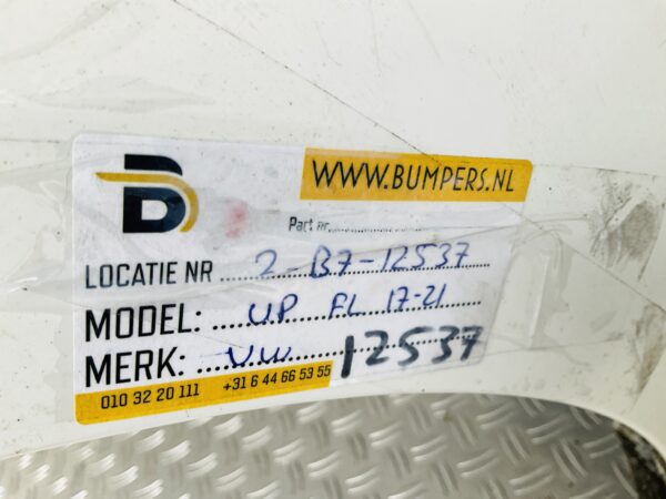 BUMPER Volkswagen Up Facelift 2017-2024 VOORBUMPER 2-B7-12360z